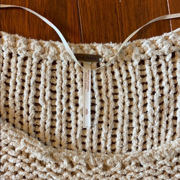Free People Halo Pullover sweater in cream small - Picture 8 of 13